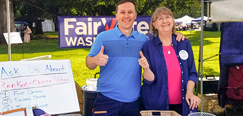 Tabling event in Clark County